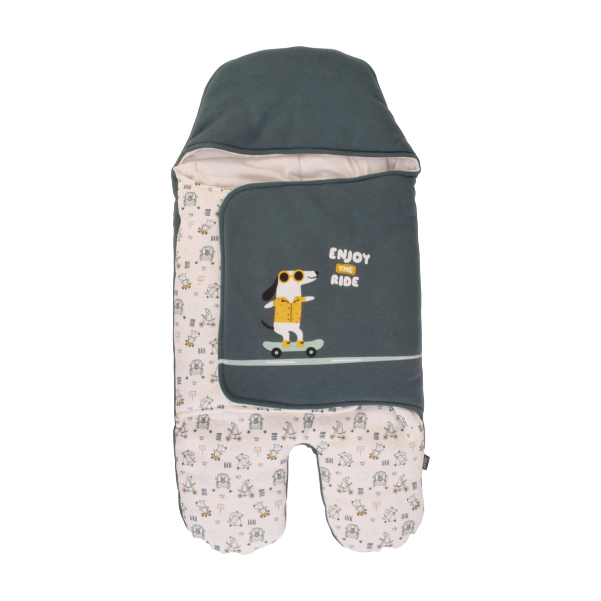 Junior Funny Puppies Printed Swaddle